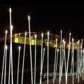 Paesaggio decorativo giardino prato ip65 luce in fibra ottica a led impermeabile esterna